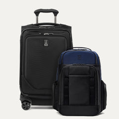 Crew Classic Carry-on Spinner / Travelpro® Altitude™ Large Backpack Set